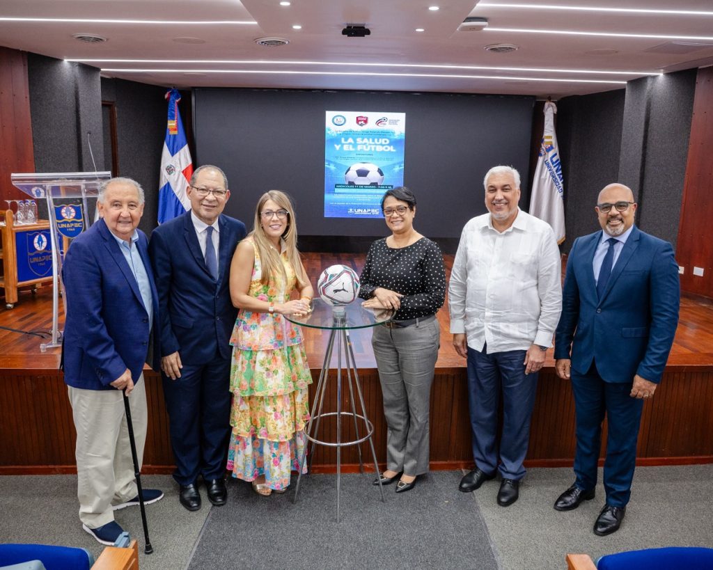 UNAPEC y Escuela de Fútbol Jorge Rolando Bauger inauguran ciclo de conversatorios sobre salud y deporte